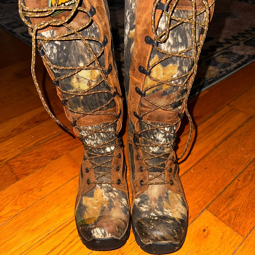 Rocky Men's Camouflage Lace-Up Boots